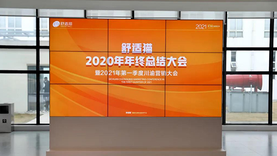 厲兵秣馬 再起征程 ——舒適貓2020年終總結大會暨2021年第一季度川渝營銷大會